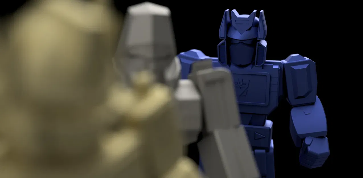 Tượng Decepticon Soundwave dễ thương cho bộ sưu tập - Image 2