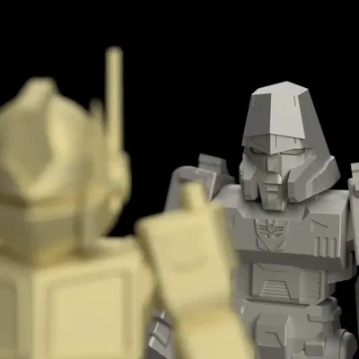 Tượng Decepticon Megatron dễ thương cho bộ sưu tập