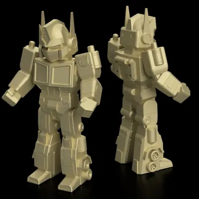 Tượng Autobot Optimus Prime dễ thương cho bộ sưu tập