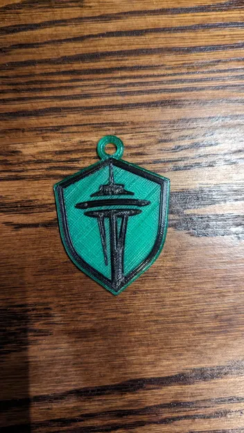 Móc chìa khóa logo mới của Seattle Sounders - Image 2