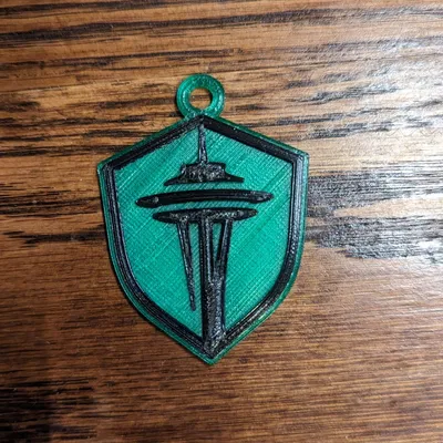 Móc chìa khóa logo mới của Seattle Sounders