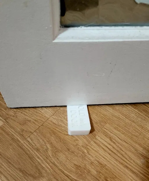 Giá đỡ cửa hình "HOLD MY DOOR" phong cách hiện đại - Image 2