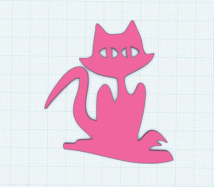 Mèo Halloween dễ in cho trang trí mùa lễ hội - Image 1