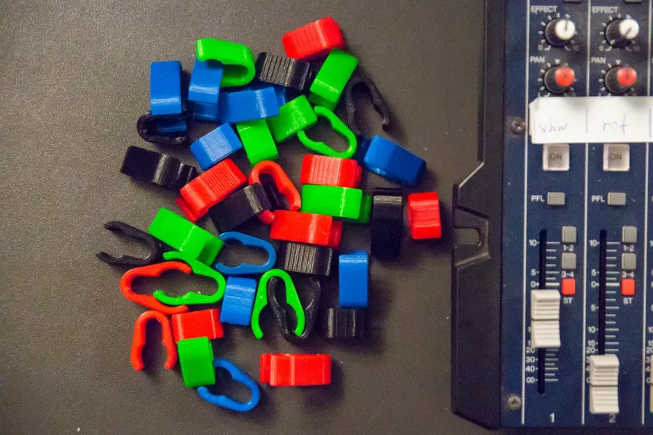 Kẹp cáp tiêu chuẩn cho chân micro - Image 1