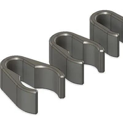 Kẹp cáp tiêu chuẩn cho chân micro