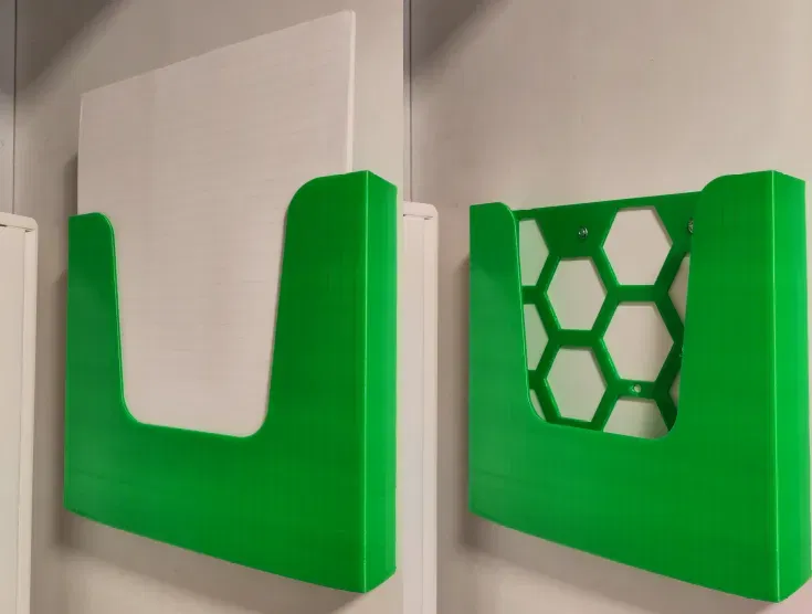 Giá đỡ giấy DIN A4 chắc chắn - phiên bản ít filament - Image 1