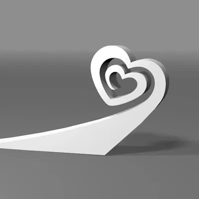 Giá đỡ cửa hình trái tim không cần hỗ trợ