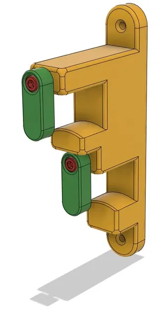 Giá đỡ tường cho 2 bàn đa năng 100 x 60 cm - Image 1