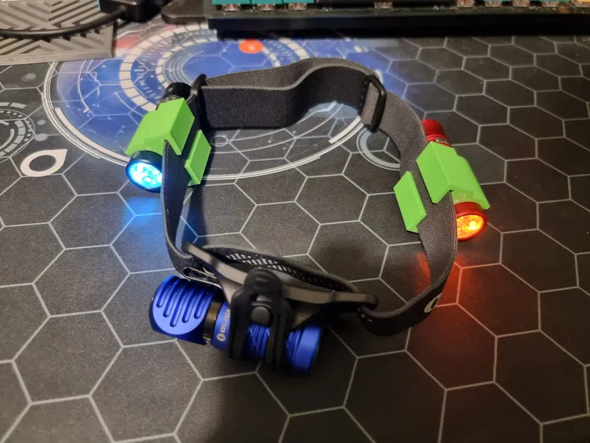 Giá đỡ đèn pin Wurrkos TS10 cho băng đầu - Image 2