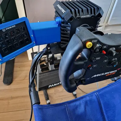 Giá đỡ Streamdeck MK2 cho đế Fanatec CSL DD