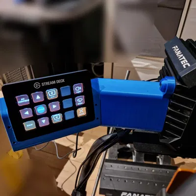 Giá đỡ Streamdeck MK2 cho đế Fanatec CSL DD