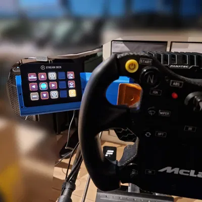 Giá đỡ Streamdeck MK2 cho đế Fanatec CSL DD