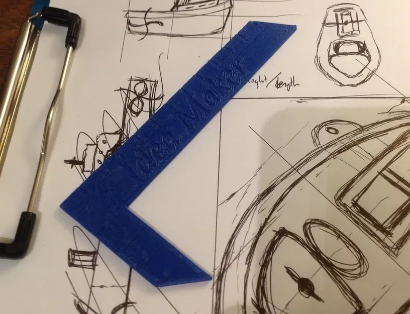 Thước kẻ lý tưởng cho phác thảo ý tưởng - Image 1