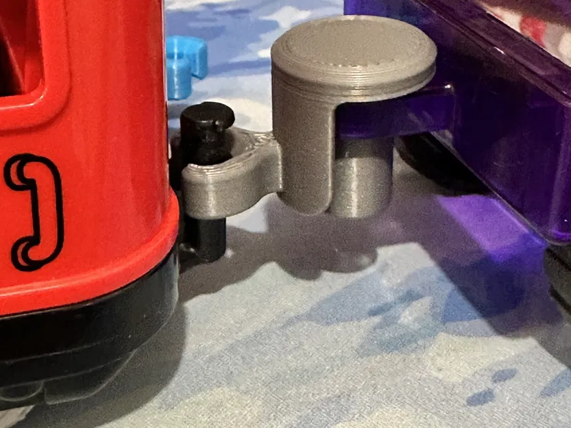 Coupler kết nối xe lửa Duplo với vòng kéo Connetix - Image 1