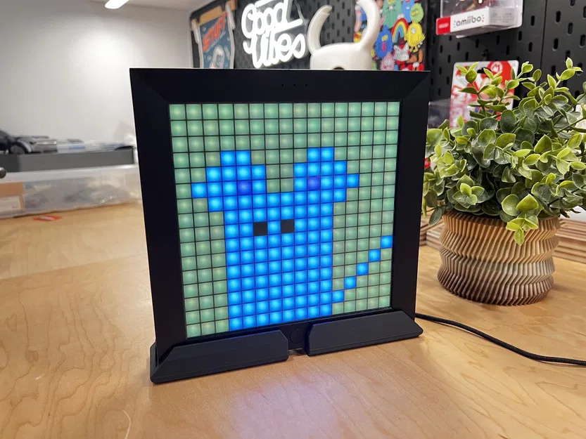 Giá đỡ Divoom cho bảng LED RGB 16x16 trên Ikea Skadis - Image 5