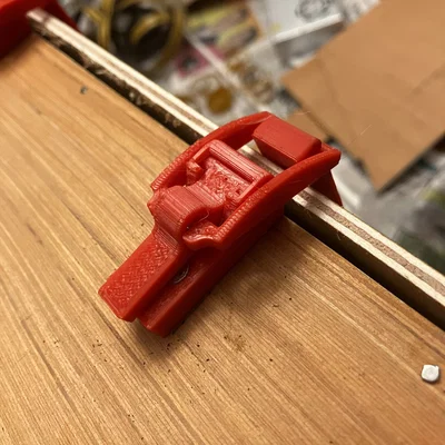 Chốt kéo in 3D đơn giản bằng nhựa ABS đỏ