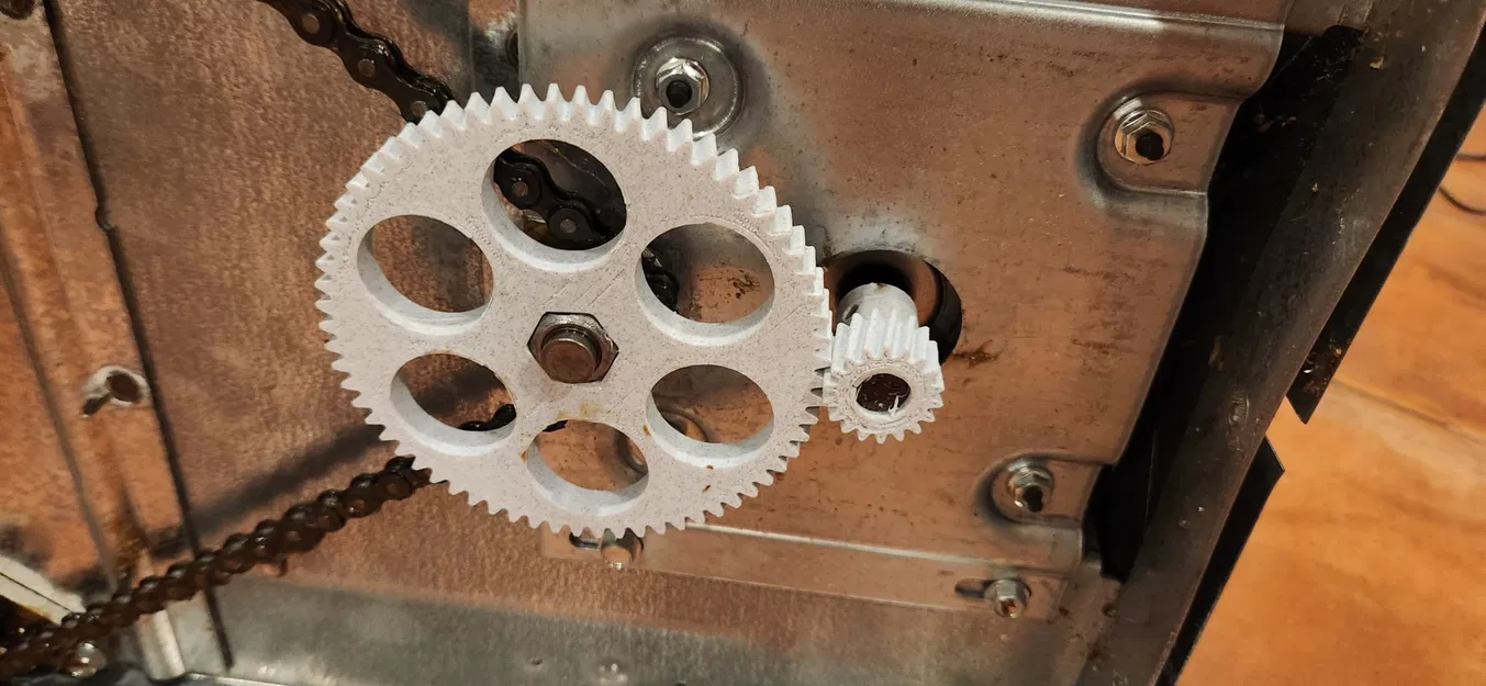 Bộ bánh răng thay thế cho máy ép rác Whirlpool - Image 8