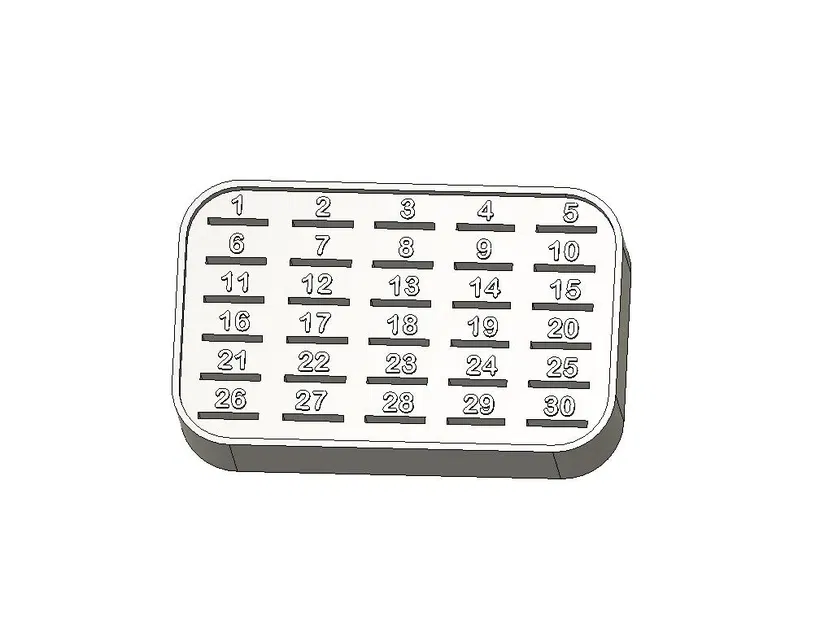 Hộp đựng thẻ nhớ micro SD từ hộp Altoid - Image 1