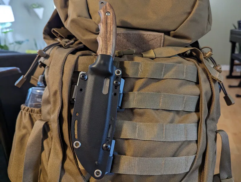 Kẹp gắn vỏ Kydex QUICK-CLIP cho các kích thước ngắn, vừa và dài - Image 1