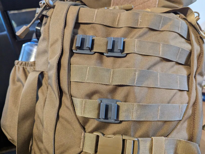 Kẹp gắn vỏ Kydex QUICK-CLIP cho các kích thước ngắn, vừa và dài - Image 3