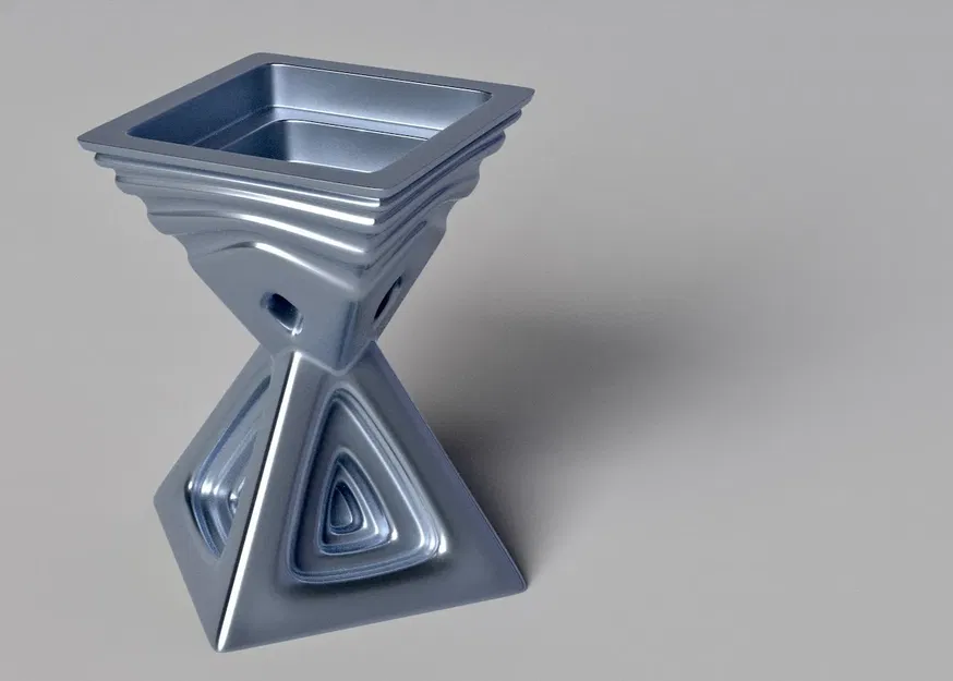 Kim tự tháp đôi kết hợp nghệ thuật và thiết kế - Image 1