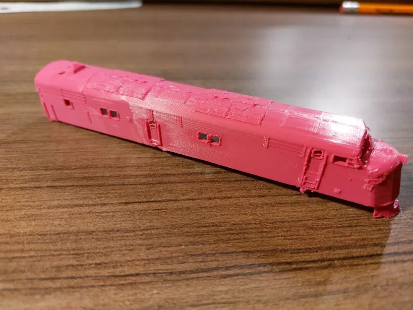 Mô hình đầu máy xe lửa hành khách EMD E-Series tỉ lệ N - Image 1