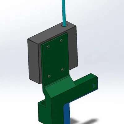 Cảm biến filament Sovol SV03 được di dời xuống đầu đùn