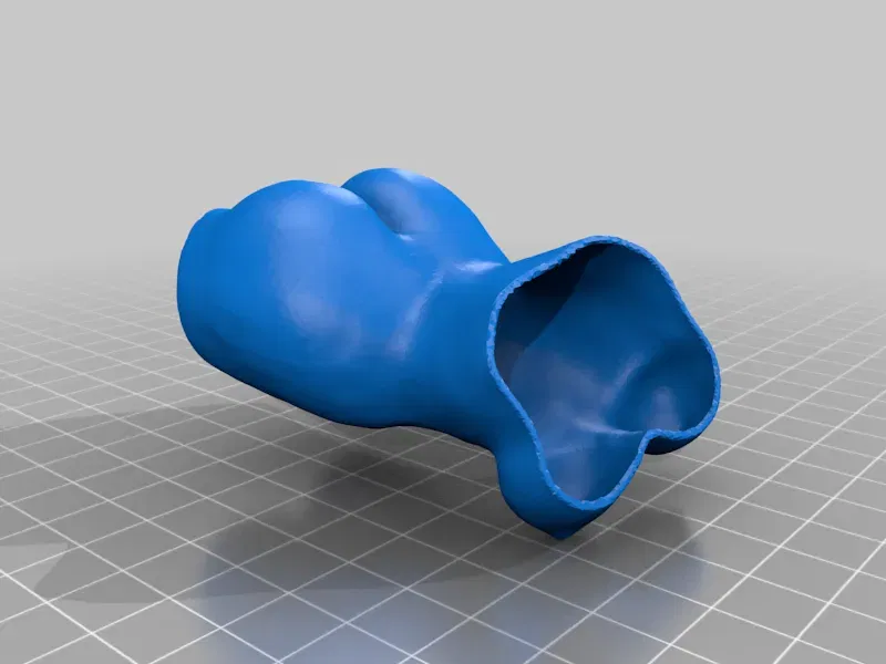 Bình hoa nữ khỏa thân nghệ thuật 3D - Image 5