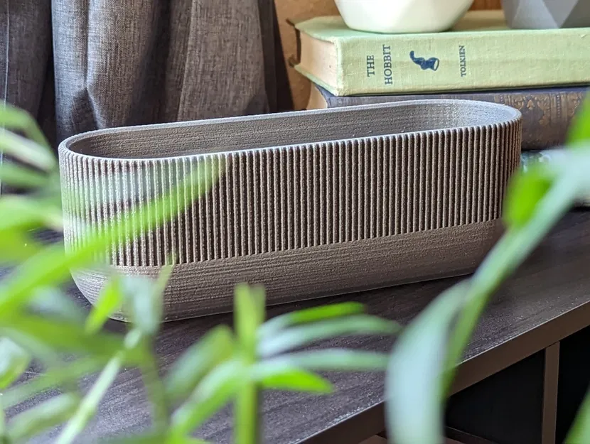 Chậu cây ba ngăn hiện đại có lỗ thoát nước và khay hứng - Image 6