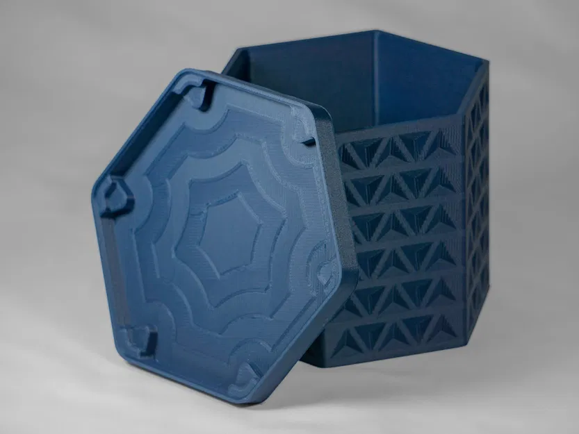 Chậu cây hình lục giác Tri-Hex 4 inch có lỗ thoát nước - Image 5