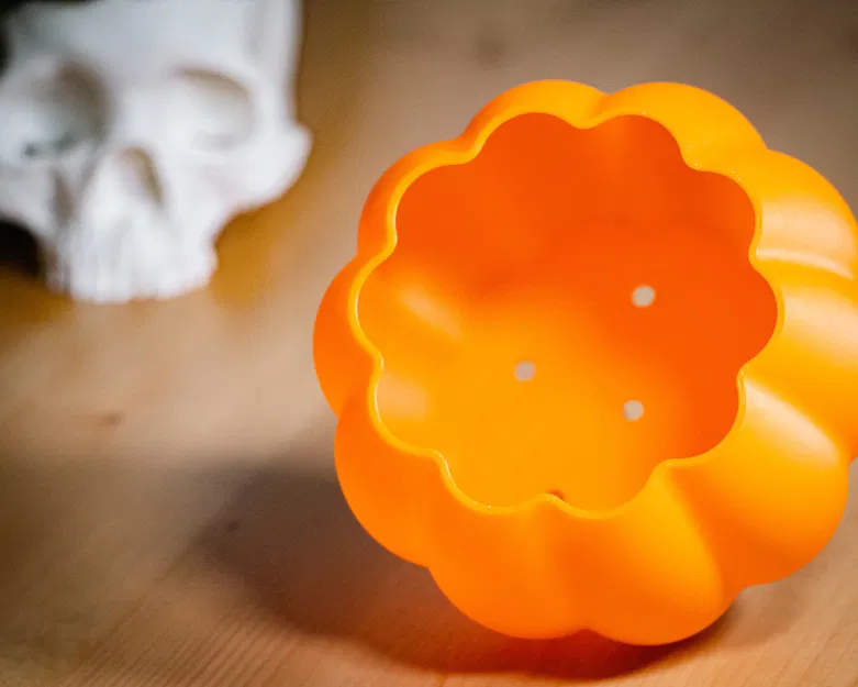 Chậu trồng bí ngô dễ in cho Halloween và mùa thu - Image 4