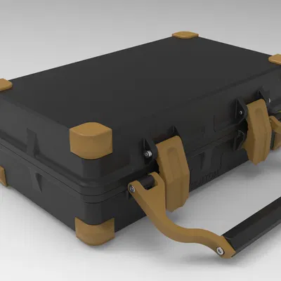 Hộp bảo vệ chắc chắn 225 x 125 x 75mm có tay cầm