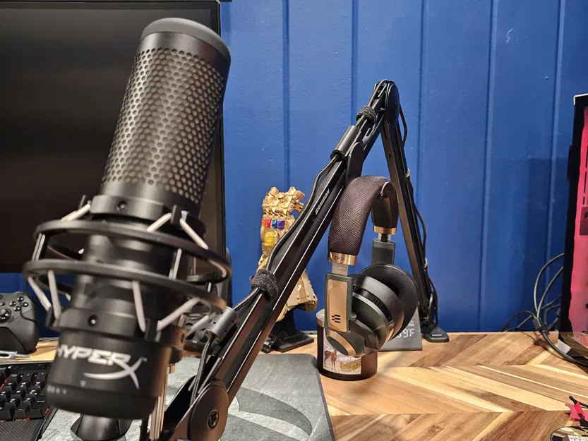 Giá đỡ tai nghe xoay cho Mic Arm Samson - Image 2