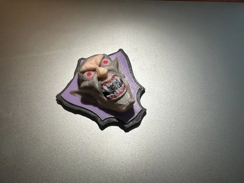 Biểu tượng Vampire Plaque in một màu sắc - Image 2