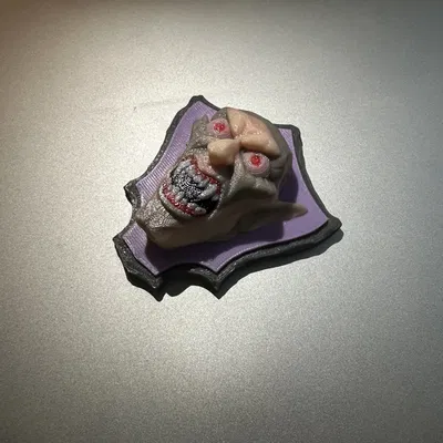 Biểu tượng Vampire Plaque in một màu sắc