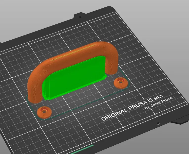 Tay cầm đơn giản cho nắp thùng rác - Image 1