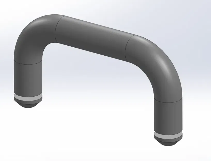 Tay cầm đơn giản cho nắp thùng rác - Image 2