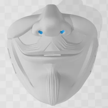 Mặt nạ nửa Guy Fawkes (Anonymous) có lỗ thông khí - Image 3