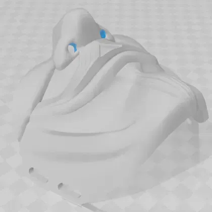 Mặt nạ nửa Guy Fawkes (Anonymous) có lỗ thông khí - Image 4