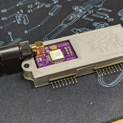 Vỏ cho bo mạch CC1101 của TehRabbitt cho Flipper Zero