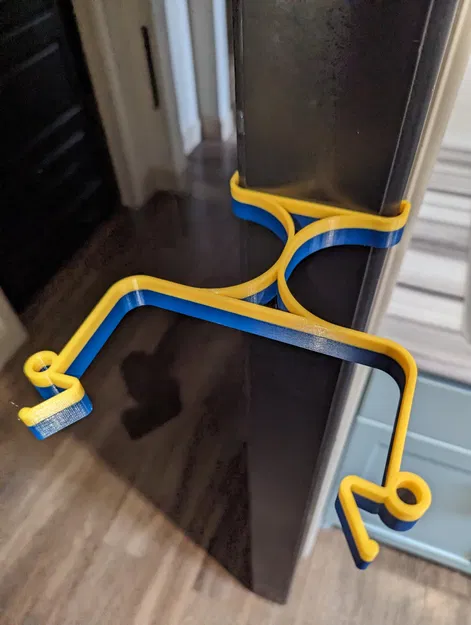 Cái chặn cửa bỏ túi giữ chó ra khỏi phòng giặt - Image 1