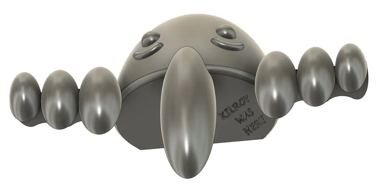 Kilroy - Mô hình nhân vật độc đáo từ nghệ thuật điêu khắc - Image 1