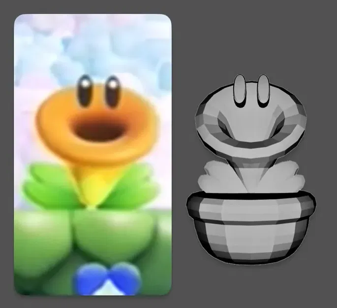 Hoa biết nói trong Mario Bros Wonder - Image 1