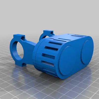 Đèn pha đôi cho xe đạp với tay lái 25mm