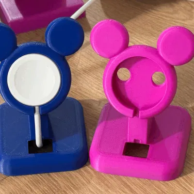 Giá đỡ đồng hồ Apple hình Mickey Mouse dễ thương