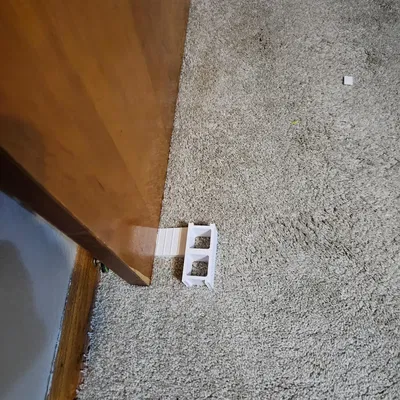 Giá đỡ cửa bằng gạch bê tông nhỏ gọn