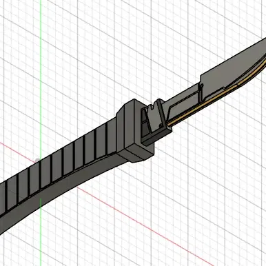 Dao vibroblade của Hunter trong Bad Batch