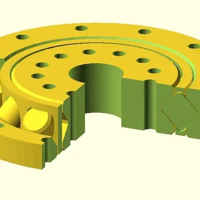 Vòng bi nghiêng với con lăn hình trụ chéo và tham số linh hoạt