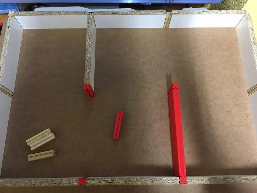 Tường và Kết nối Labyrinth Micromouse in 3D - Image 2