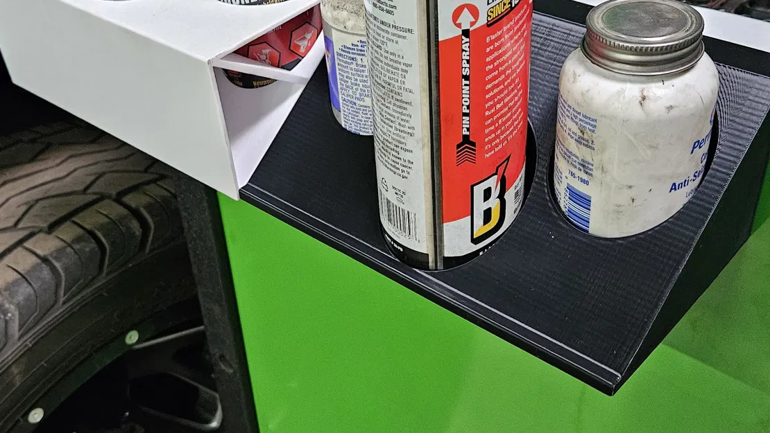 Giá đỡ 3 lon cho hộp dụng cụ phiên bản 2 - Image 1